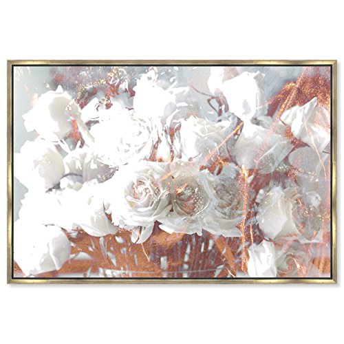 The Oliver Gal Artist Co. Rose Feast' Framed Fashion Wall Decor