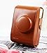Brown Leather Case protector For Lomography Instant Camera - Sanremo