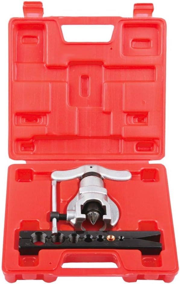 Wostore Eccentric Flaring Tool Kit Tubing Refrigeration 7 Dies 3/16-3/4 inch Copper: Automotive