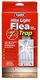 HARRIS Plug-in Flea and Insect Trap with Night Light Attractant - Refillable and Pesticide Free