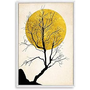 Framed Home Artwork Nordic Style Mo for Living Room Bedroom