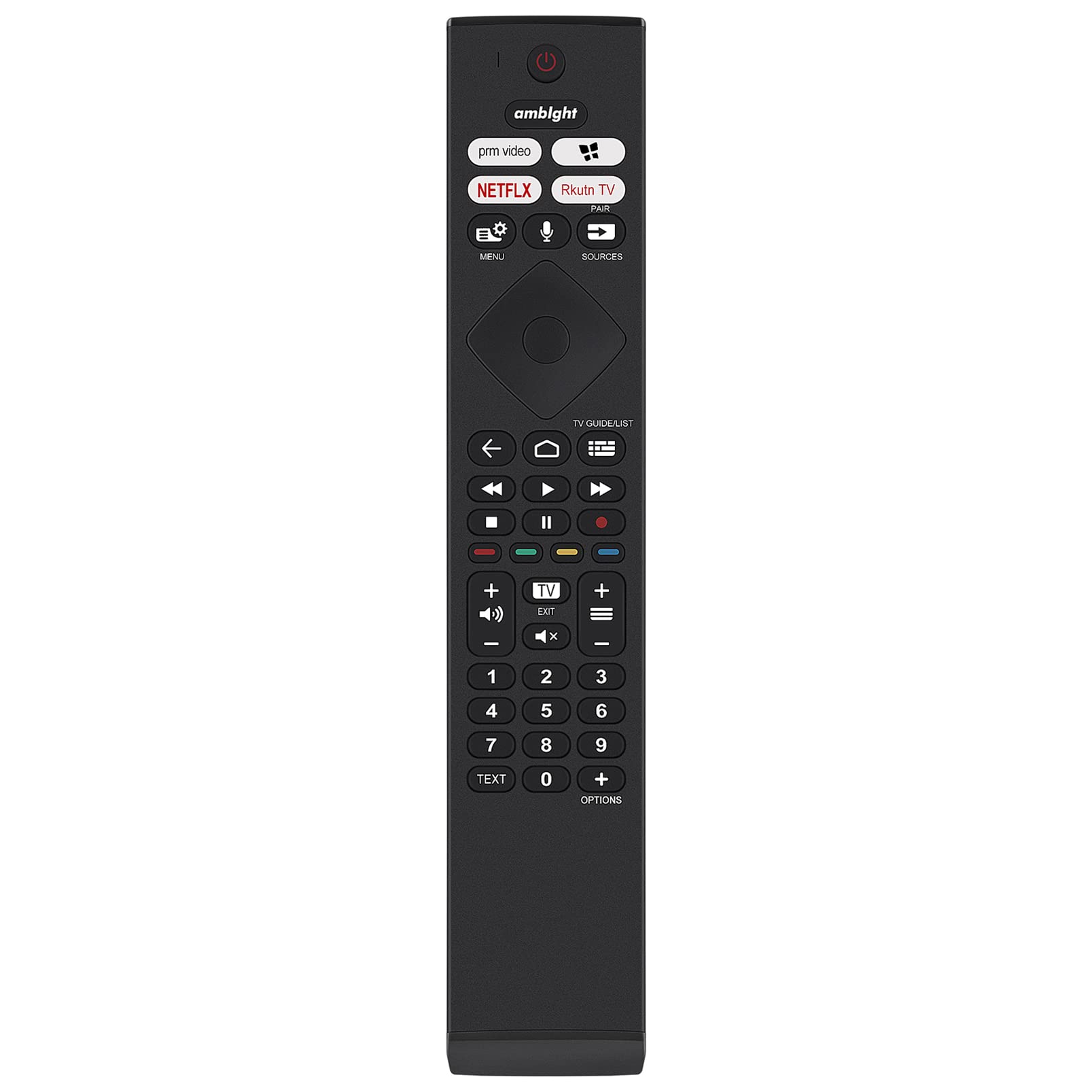 ALLIMITY Remote Control Compatible with Philips TV 43PUS8807 50PUS8807 55PUS8807 65PUS8807 75PUS8807 86PUS8807 50PUS8807 43PUS8807 43PUS8505 43PUS8535 43PUS8555 650LED856 50PUS8807/12 43PUS8807/12
