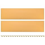 uxcell 2pcs Door Kick Plate, 8 x 30 Inches Aluminum