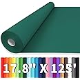 Vanhench 17.8"x1500" (125') Graduation Wrapping Paper, Green Kraft Craft Paper Roll for Christmas, Floral Bouquet Packing, Gifts Crafts Pack, for Poster Bulletin Board Construction, Moving Supplies