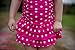 qyqkfly Girls Polka Dot Bathing Suit Adjustable One Piece 4Y-16Y Swimsuit (FBA)