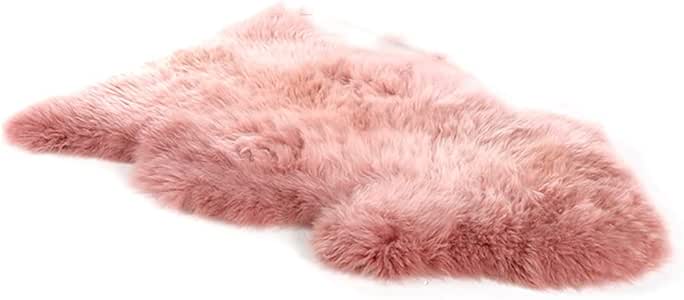 MBDXHJ Alfombra de Piel de Oveja sintética Peluda, Alfombra de Piel de