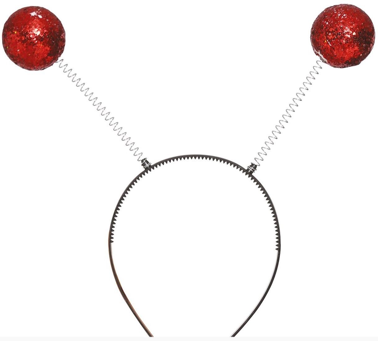 FIESTAS GUIRCA GUI16626 - Red Ball Tiara (Frost)