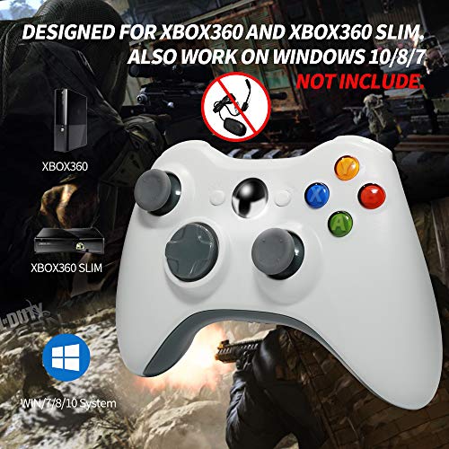 Wireless Controller for Xbox 360, Tiiroy 2.4GHZ Wireless Controller