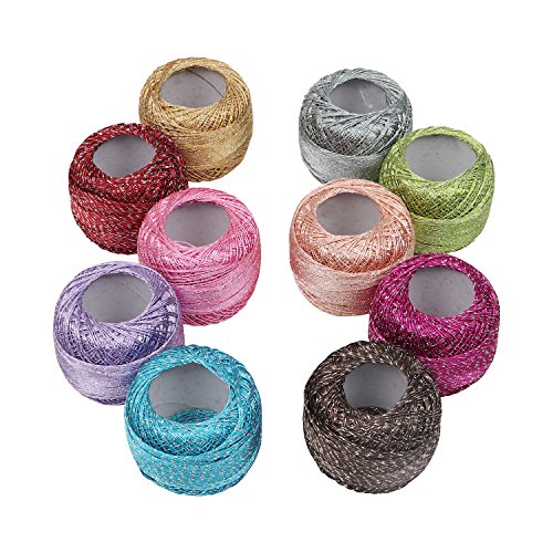 3 Sparkly+Colourful+Glitter+Thread+Kurtzy