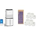 LEVOIT 6000S Smart Whole House Humidifiers, 6 Gal, 72-Hour, for 3000ft2, 10 Replacement Filters, Evaporative Tech, Quiet Sleep Mode