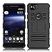Google Pixel 2 Case, Venoro Heavy Duty Armor Holster Defender Full Body Protective Case Cover with Kickstand and Belt Swivel Clip for Google Pixel 2 5