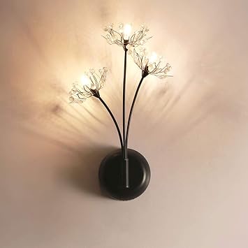 J Z Wandlicht Drei Kopf Wandlampe Blumenform Sconce G9 Light