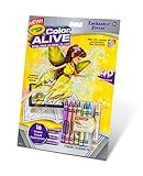 Crayola Color Alive Action Coloring Pages - Enchanted Forest