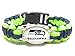 SportsBraceletsPro AMERICAN FOOTBALL TEAM BRACELETS - Military Grade Paracord - ADULT 8