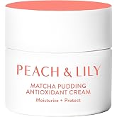 Peach &amp; Lily - Matcha Pudding Antioxidant Cream (1.69 fl oz) - Face Moisturizer Cream - Protect &amp; Hydrate Skin - Green Tea, Vitamin B3, Niacinamide - Self Care - Vegan, Cruelty Free - Korean Skincare