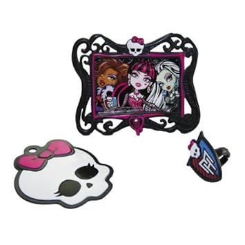 Monster High Cake Decorating Kit With Picture Frame And Chrome Set