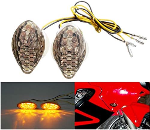 Amosch Blinker für 99-07 Honda Motorrad Flush Mount LED Blinker Smoke Objektiv Kontrollleuchte Große Hubraum Motorrad port Street Racing Bike