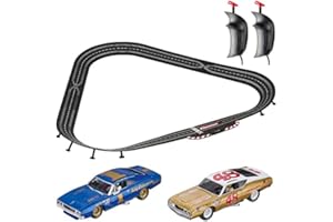 Carrera Evolution 20025241 Speedway Champions Analog Electric 1:32 Scale Slot Car Racing Track Set - Includes Two 1:32 Scale Cars & Two Dual-Speed Controllers Ages 8+
