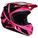 Fox Racing 2017 Race Youth/Kids V1 Motocross Motorcycle Helmet - Pink / Large