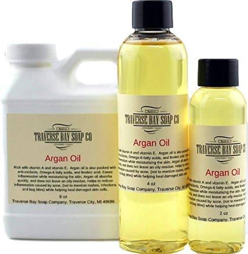 Argan Oil 4 oz, Safety Sealed Container, Soap Making, Lotion, Creams, Massage Oil, Bath, Beauty, Lip Balm