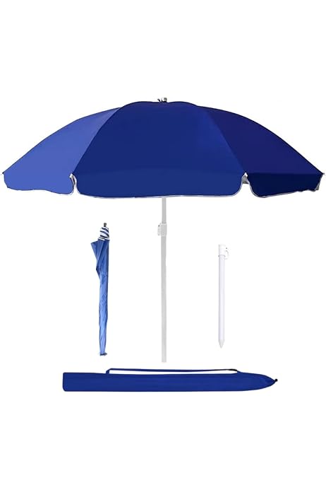 Toldo De Repuesto Para Sombrilla De Jardín - 2m, 2.7m, 3m, 6 U 8 Varillas, Protección UV30+, Varios Colores