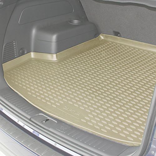 Novline MAT417 Custom Tailored Fit Beige Rubber Boot Liner Tray Mat