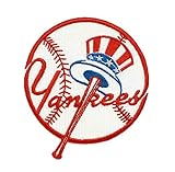 Yankee's Baseball Embroidered Sew/Iron On Patch 4