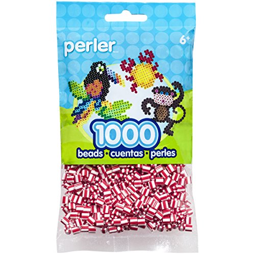 Perler Striped Bead, Cinnamon, 1000-Pack