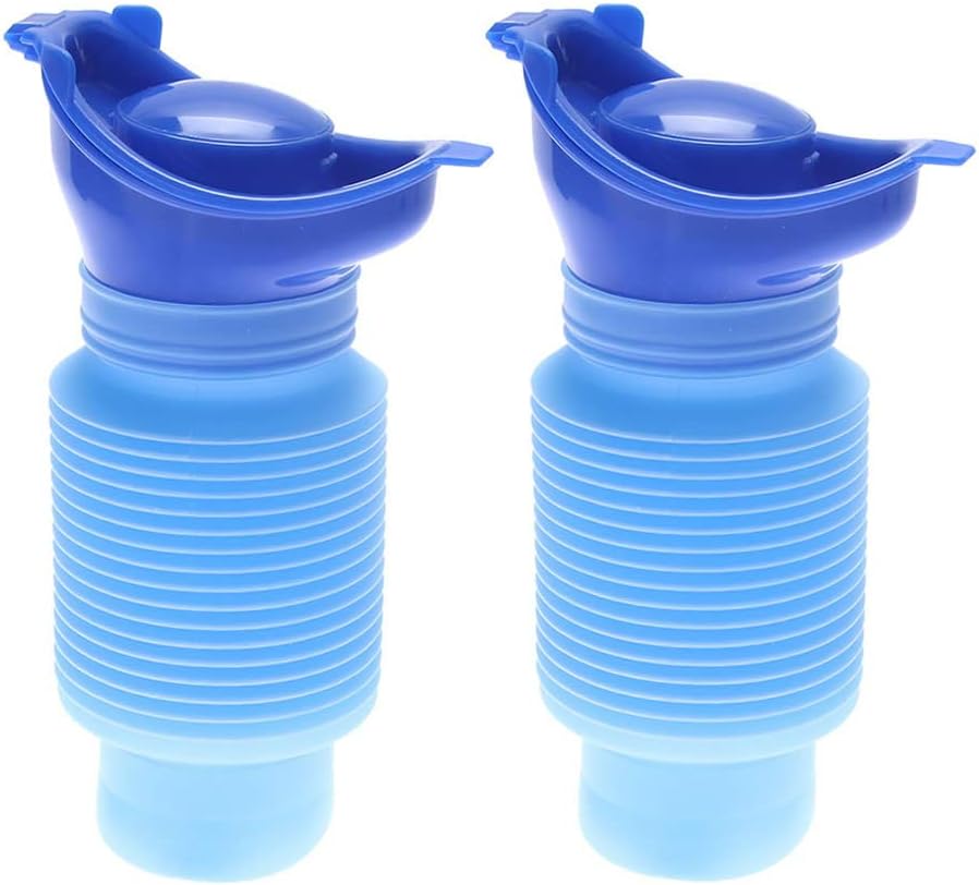 TXIN 2 Pcs Portable Urine Pee Bottle Reusable Unisex