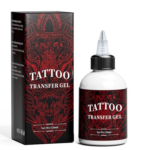Phomemo Tattoo Transfer Gel, Stencil Gel for Tattooing, Tattoo Supplies for Artists & Beginners, Transfer Solution for Stencil Transfering, 4 Ounce
