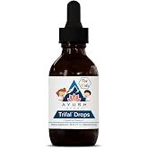 Ayush Herbs Trifal Drops, Children, 2 FL Oz Dropper Bottle (80 Servings) | Digestive &amp; Immune Wellness Booster For Kids, Kids Alcohol Free Digestive Support Drops With Amla for Toddlers