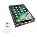 Snugg iPad Mini 1 (2012) / 2 (2013) / 3 (2014) Leather Case, Flip Stand Cover - Amethyst Purple
