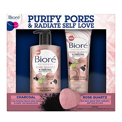 biore rose quartz