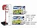 ThinkMax Children Portable Basketball Hoop Stand Backboard Sports Toys