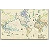 Amazon.com: New Ikea Premiar World Map Picture with Frame/canvas Large