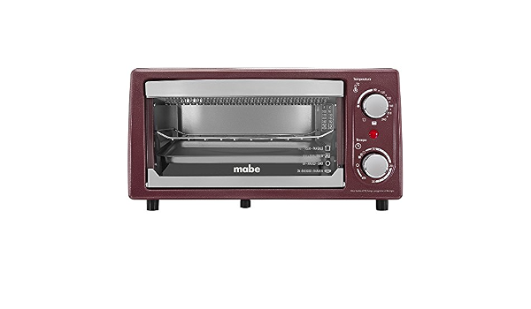Mabe HTM10R Horno Tostador, 10 l, color Rojo : Amazon.com.mx: Hogar y Cocina