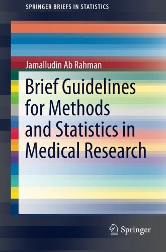 Brief Guidelines for Methods and Statistics in Medical Research (SpringerBriefs in Statistics)