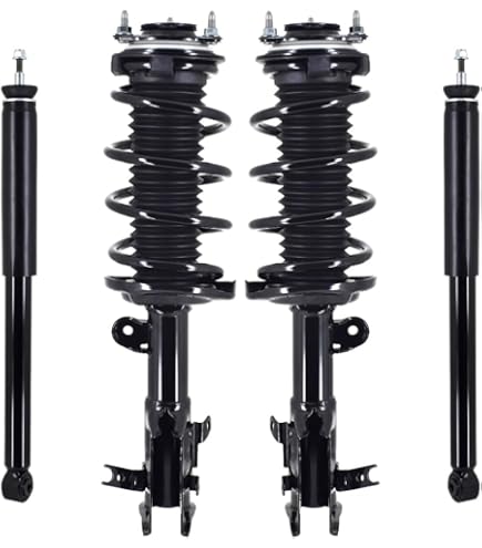 Sway Bar Links TRQ Front Steering & Suspension Kit Ball Joint Control Arm Sway Bar Stabilizer Link Tie Rod Compatible With 2016-2021 Honda Civic Link Kit
