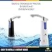 Drinking Water Bottle Dispenser Pump - Portable Compact Electronic Rechargeable Automatic Replacement for Manual Pump - 1 to 6 Gallon Jugs - Home, Office, Travel, Outdoor, School, Hospital, Stores