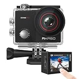 AKASO EK7000 Pro 4K Action Camera with Touch Screen EIS Adjustable View Angle 40m Waterproof Camera Remote Control Sports Camera with Helmet Accessories Kit