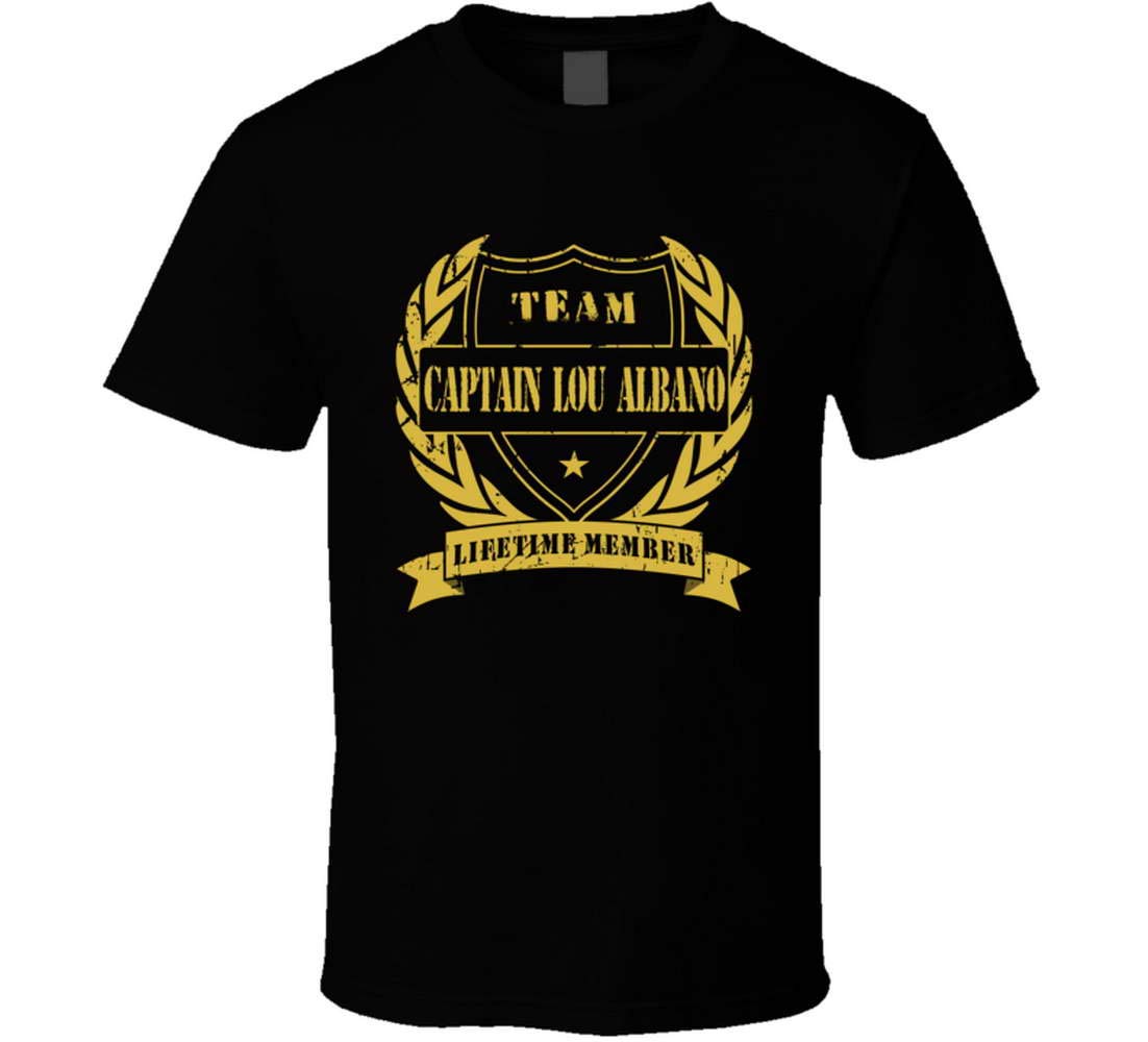 Captain Lou Albano Team Lifetime Member Wrestling T Shirt