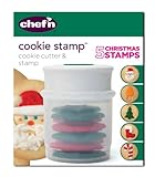 Chef'n Christmas Cookie Stamp and Cutter Set (Holiday Shapes)