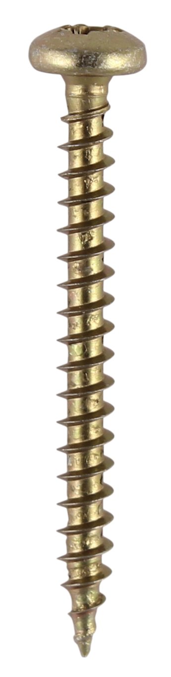 TIMCO Classic Multi-Purpose Pan Head - 3.5 x 12 - Gold - Box of 200 — image 1