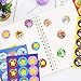 HORIECHALY Scratch and Sniff Bookmarks,35 PCS Scented Bookmarks,Fruit Theme,7 Fruit Scents,Cute Page Markers for Teachers, Students, Kids &Teen, Book Lovers, Printing on 2 Sides
