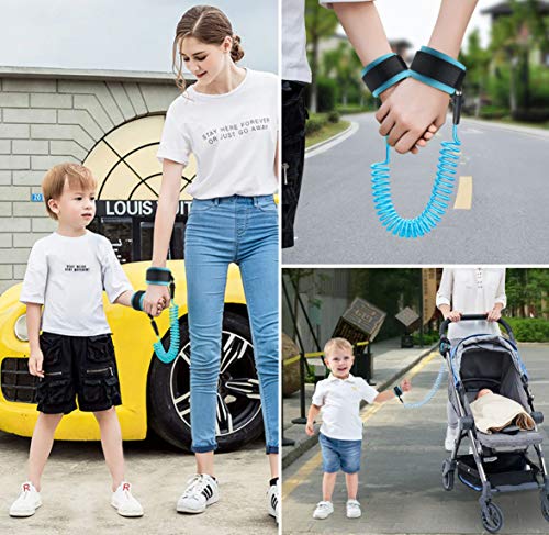 image for Idefair Kids Leash and Wrist Link Set, Toddler Anti Lost Safety Harnes