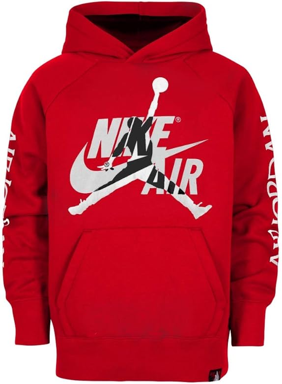 nike red hoodie boys