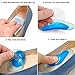 Dr. Foot's Arch Support Insoles for Flat Feet, Relieve Pain from Plantar Fasciitis, PU Gel Orthopedic Orthotic Insoles-2 Pairs(Upgrade-Blue)