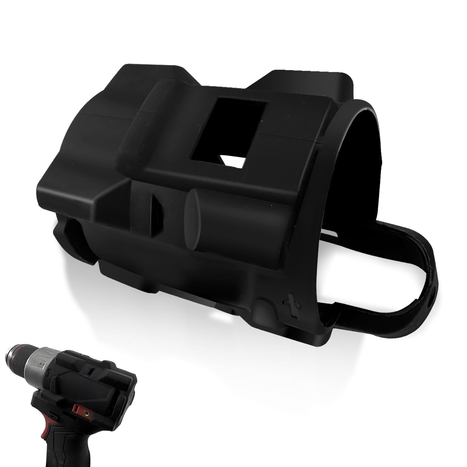 Photo 1 of 1 Pack Protective Boot49-16-3404 for Mil waukee 12V Fuel Cordless 1/2" Hammer Drill/Driver, Compatible with 3404-20, 3403-20 Models