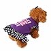 NEARTIME Puppy Clothes, Small Dog Dress Cute Doggy Clothes Fly Sleeve Dresses (M)