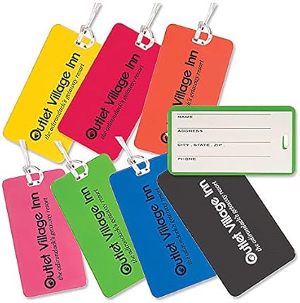 custom luggage tags bulk
